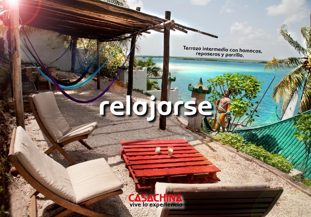 Casa China Bacalar Otel Dış mekan fotoğraf